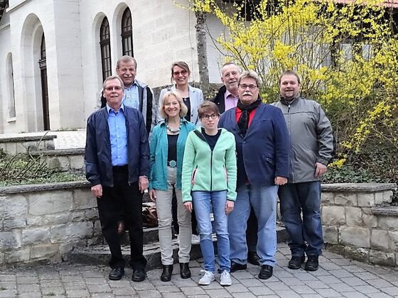 Der neue Ortsvereinsvorstand