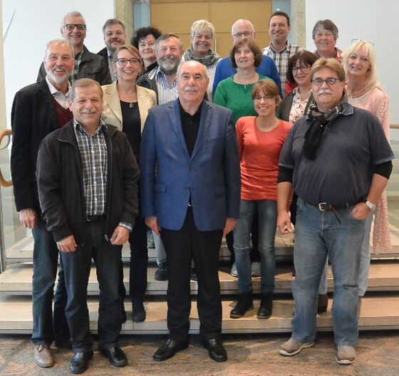 Die SPD-Königsbronn bei Ivo Gönner in Ulm