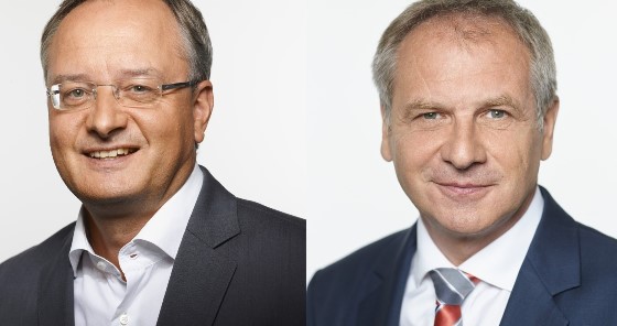 Kultusminister Andreas Stoch und Innenminister Reinhold Gall in Königsbronn